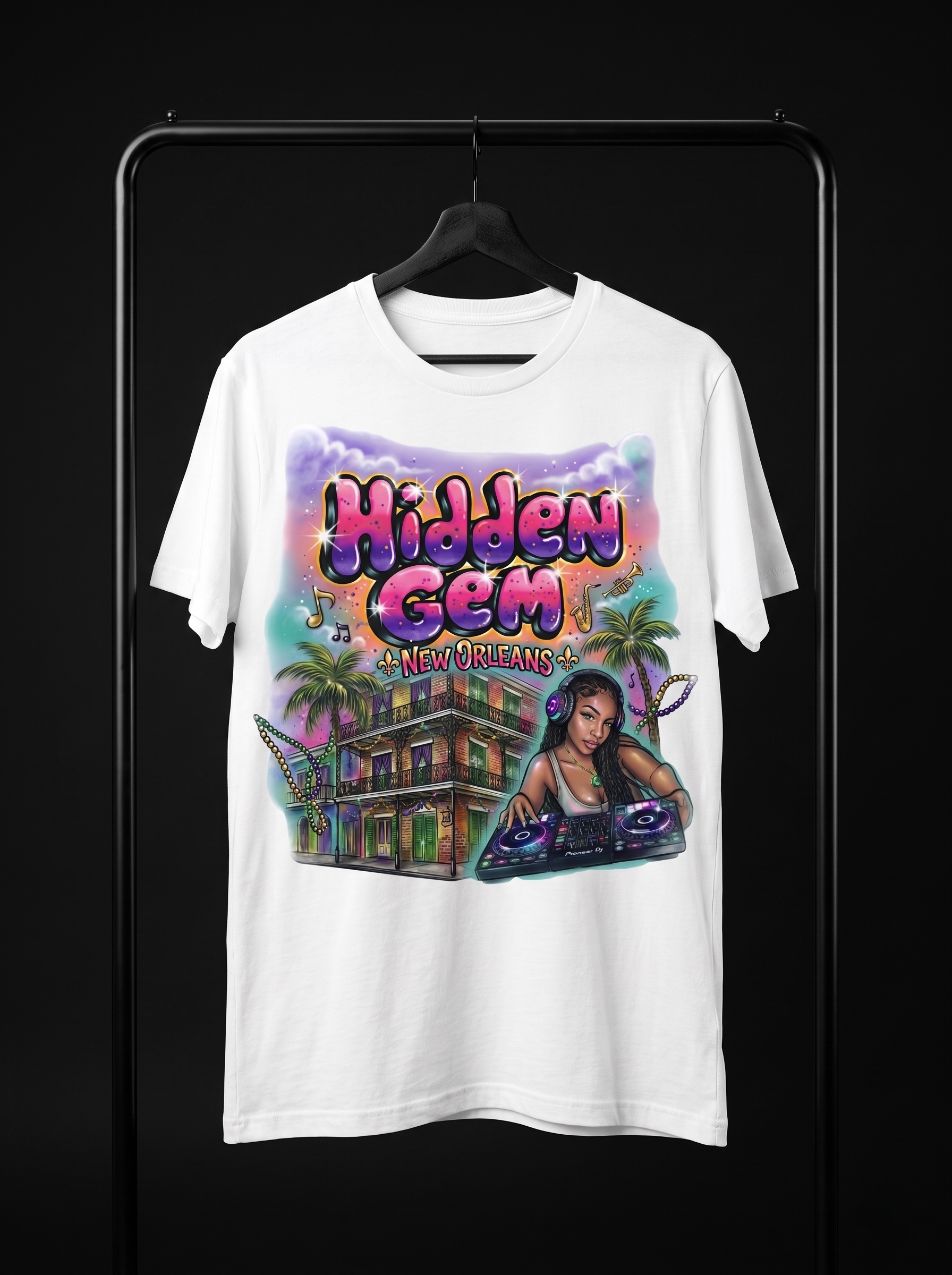 Hidden Gem Air Brush mockup